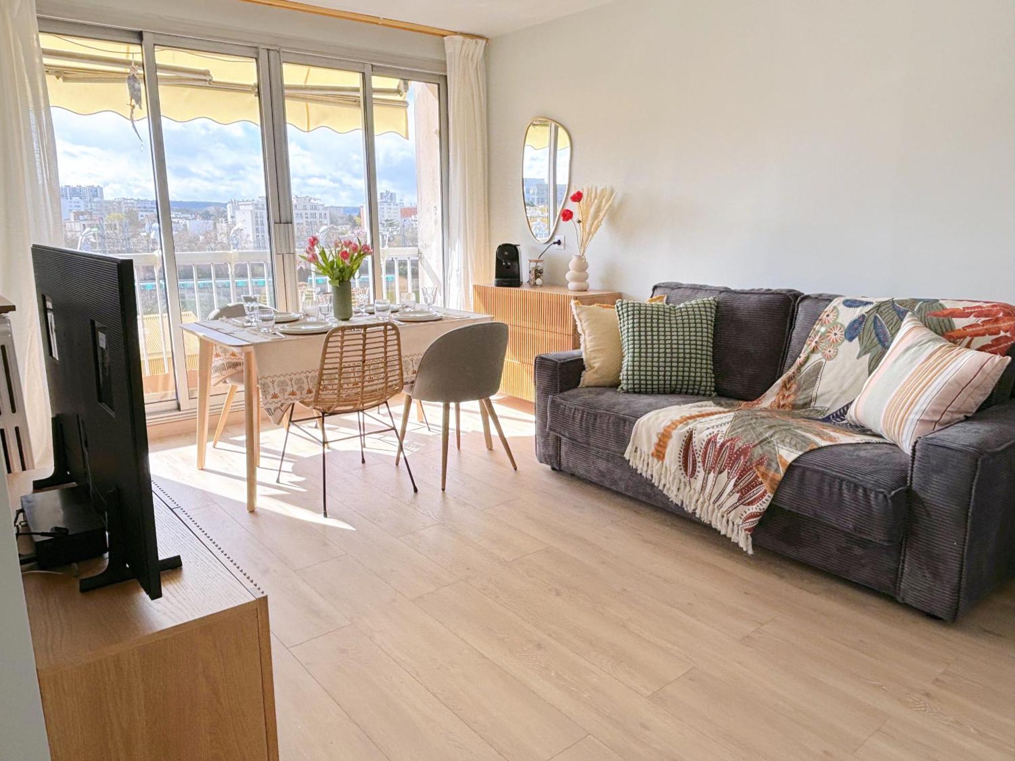 5 Minutes Metro Free Parking 2 Bedrooms 4-6P Near Paris Malakoff Buitenkant foto